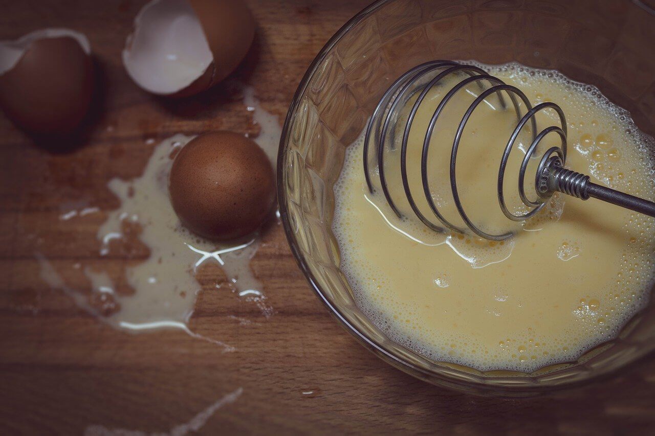 Omlet na słodko z bananami