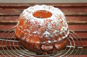 Ucierana babka wielkanocna o smaku cytrynowym - przepis