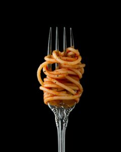 Widelec ze spaghetti al dente