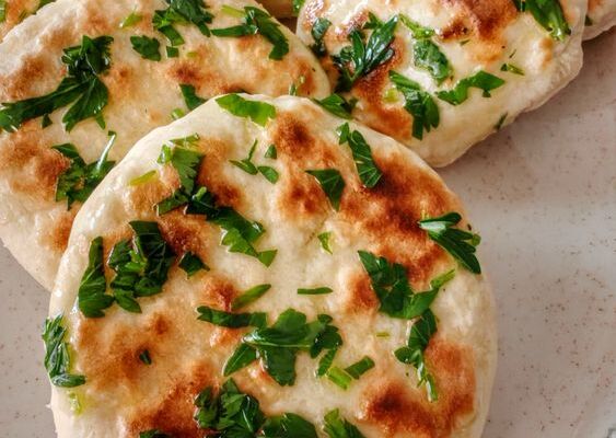 Chlebek naan – przepis