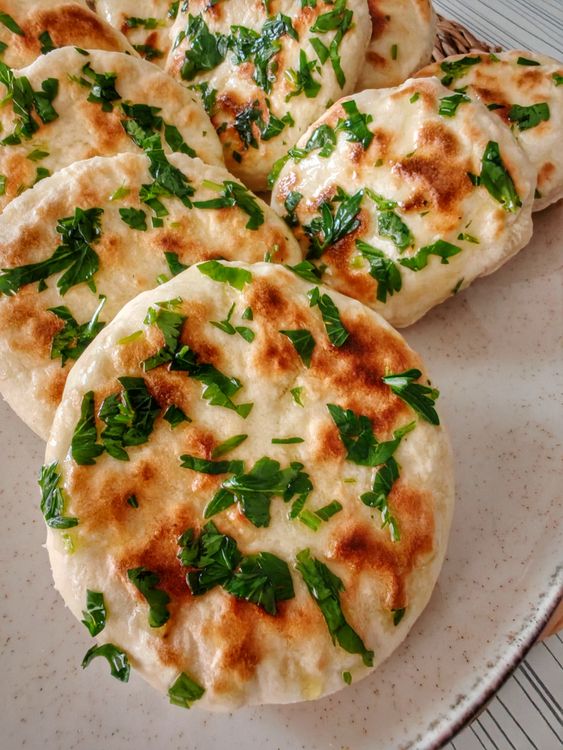 Chlebek naan – przepis